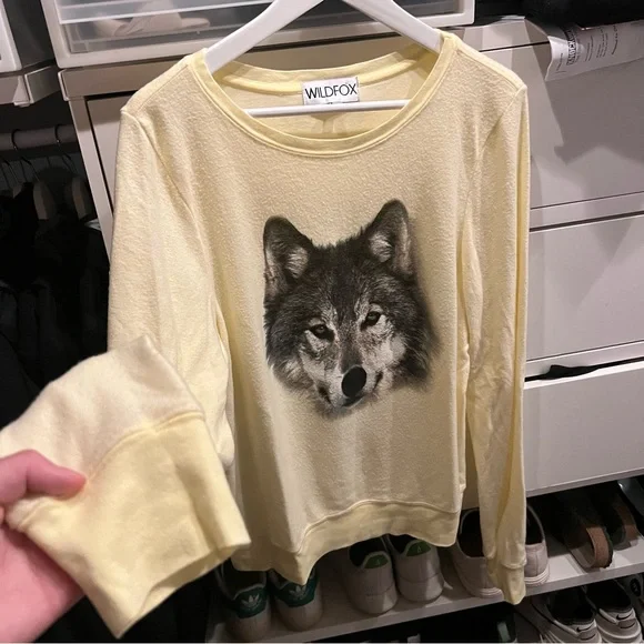 Wildfox wolf sweatshirt - Picture 1 of 4